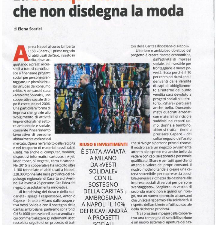 thumbnail of Corriere Sociale 29 Luglio 2016